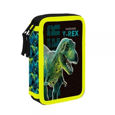 Kartonpp Penál 2 p. prázdný Premium Dinosaurus