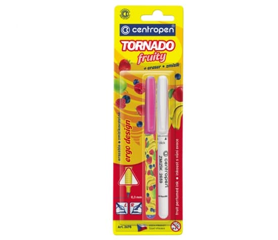 CENTROPEN, a.s. Popisovač Centropen Tornádo + zmizík 2675/2 Fruity
