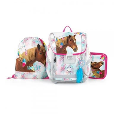 Oxybag Školský set 3ks PREMIUM LIGHT kôň romantic