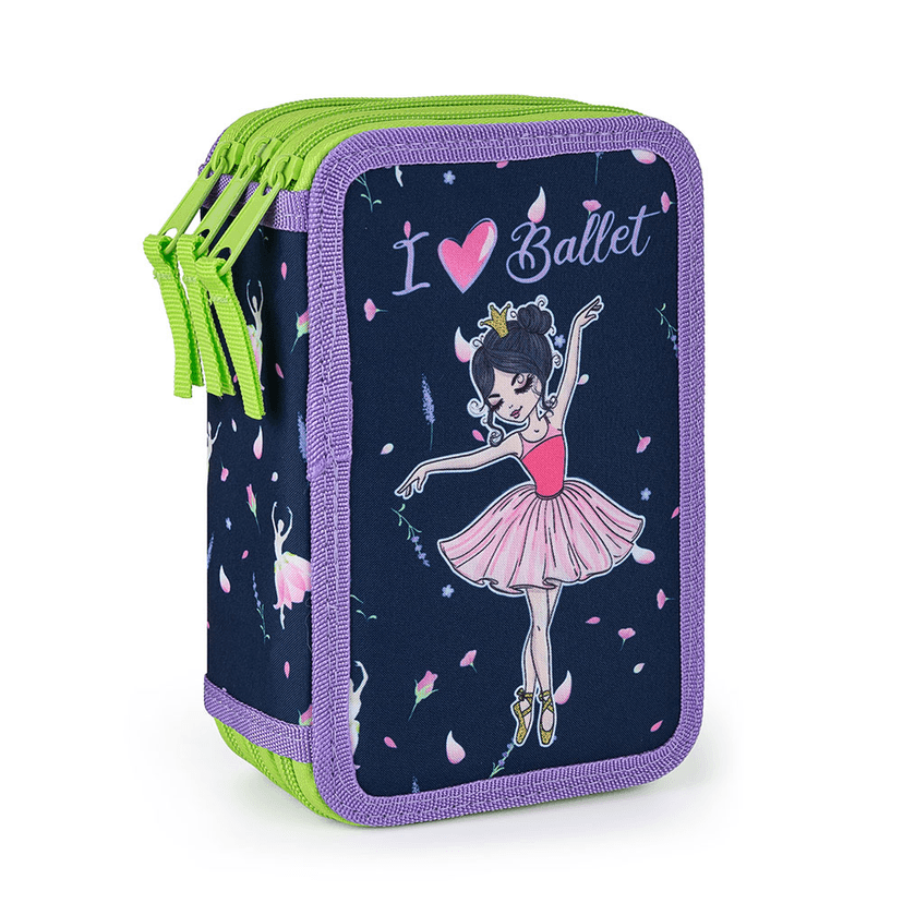 Oxybag Penál 3patrový prázdný OXY - Baletka