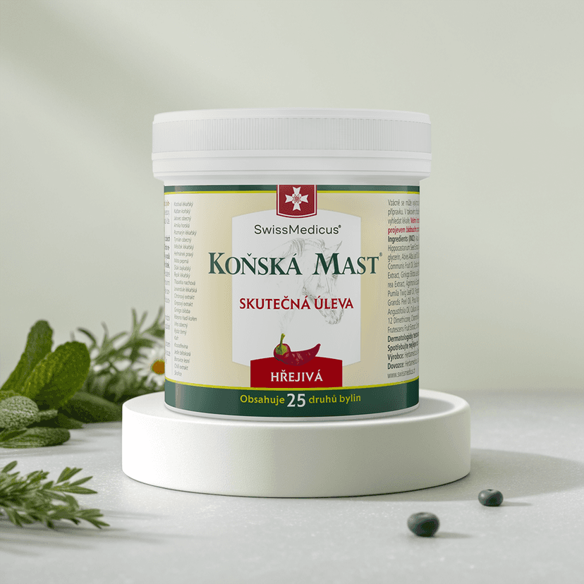 SwissMedicus Koňská Mast® hřejivá 250 ml