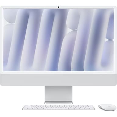 Apple iMac 24" M4 (2024) nanotextúra 10CPU/10GPU/16GB/256GB strieborný