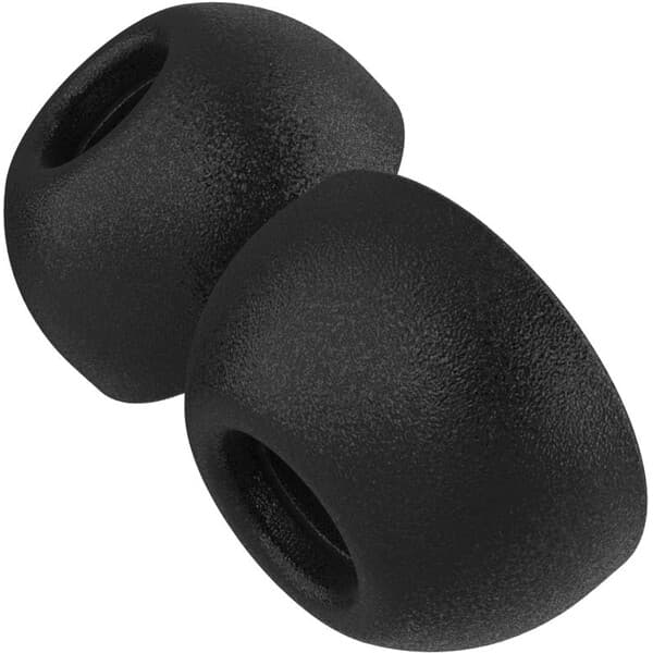FIXED Plugs Pro 2 sady špuntů z paměťové pěny pro Apple Airpods Pro/Pro 2 (M) černá