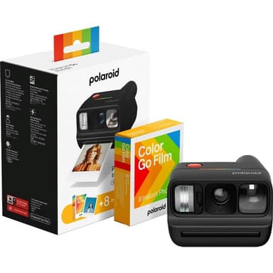 Polaroid Go Gen 3 + Color Film Bundle (8 fotografií) Black