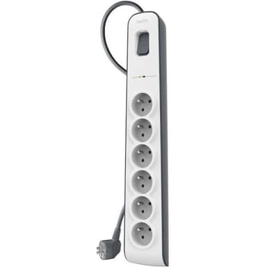 Belkin prepäťová ochrana (BSV603) 6 zásuviek biela