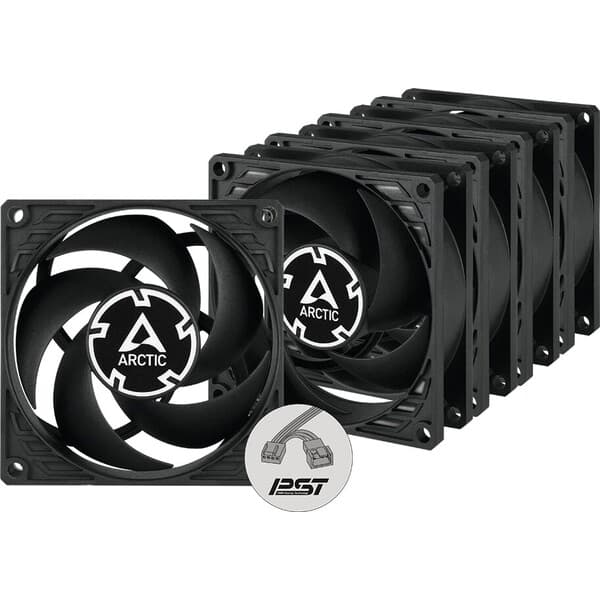 Arctic P8 PWM PST Value pack (5x)