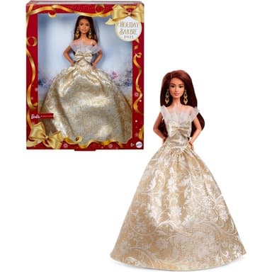 Vánoční panenka Mattel Barbie Signature 2025 Holiday - Rusovláska