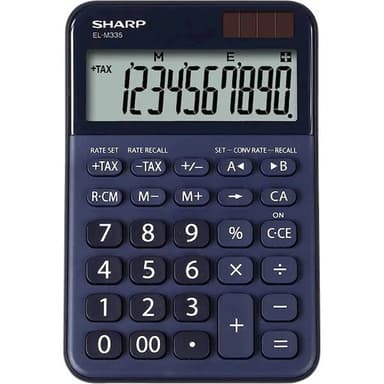 Sharp ELM335BBL kalkulačka modrá