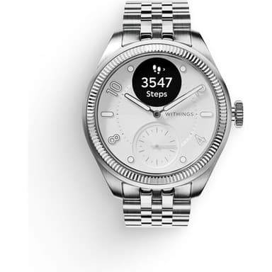 Withings Scanwatch Nova Brilliant Edition 39mm strieborné