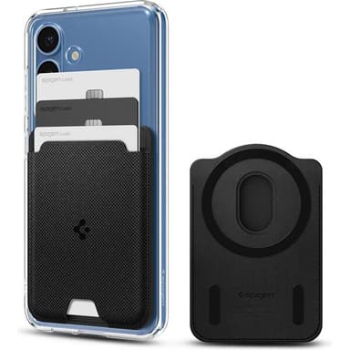 Spigen Urban Fit Wallet MagSafe peňaženka Samsung Galaxy S25 čierne