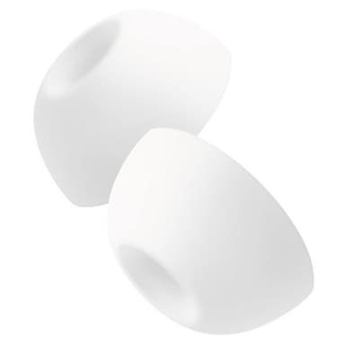 FIXED Plugs 2 sady silikonových špuntů pro Apple AirPods Pro/Pro 2 (M) bílá