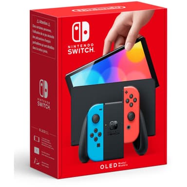 Nintendo Switch - OLED Neónovo modrá/Neónovo červená