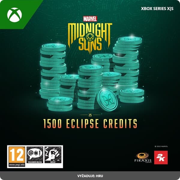 Microsoft Marvel's Midnight Suns: 1 500 Eclipse Credits (Xbox Series)