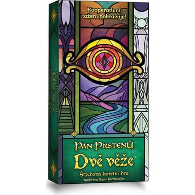 Asmodee Štychová karetní hra Pán prstenů: Dvě věže