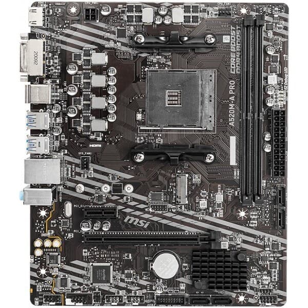 MSI A520M-A PRO - AMD A520 – základní deska