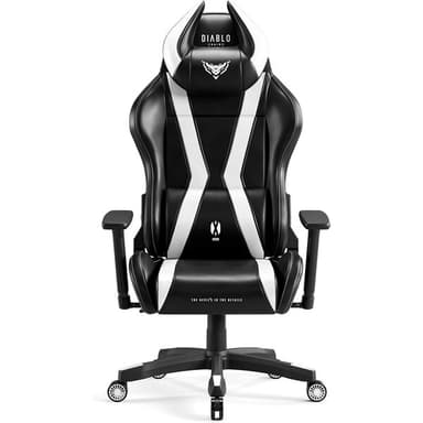 Diablo X-Horn 2.0 King Size herná stolička čierno-biela