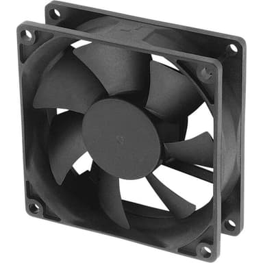 Akasa 80x80x25 čierny High speed OEM
