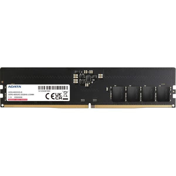 ADATA Premier DDR5 32GB 4800MT/s CL40 DIMM (1x32GB)