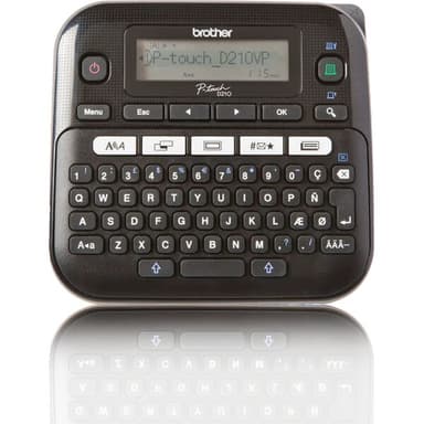 Brother PT-D210VP tlačiareň štítkov s kufríkom (záruka na 3 roky po registrácii)