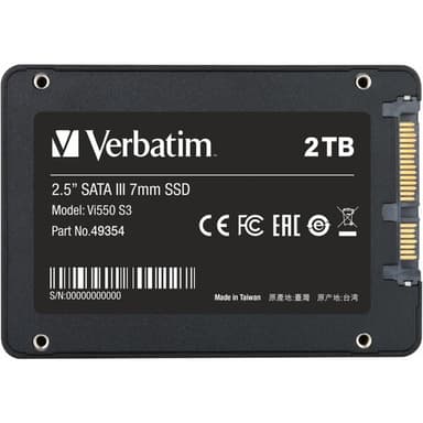 Verbatim Vi550 S3 2,5" SATA 2TB