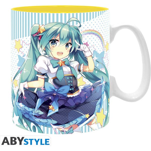 Hrnek Abysse Corp Hatsune Miku - Miku Melody 460 ml