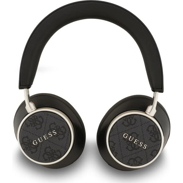 Guess PU Leather 4G Classic Logo ENC bezdrôtové slúchadlá čierna