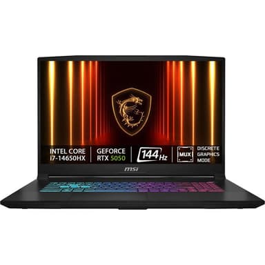 MSI Katana 17 HX (B14WEK-267CZ) RTX 5050 černý