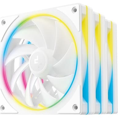 DEEPCOOL FD12 SE WH 3v1 3x 120mm ARGB bílá