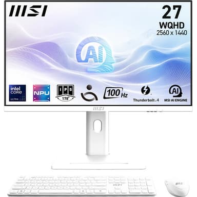 MSI Modern AM273QP AI 1UM-402EU AiO biely
