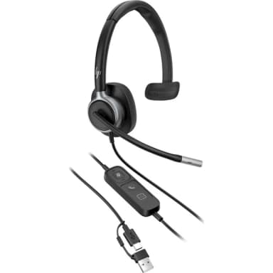 HP Poly Mission 615 Monaural USB Wired Headset