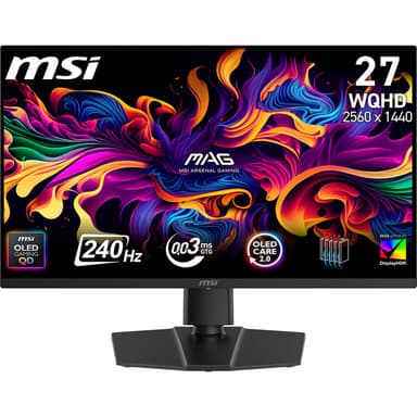 MSI MAG 273QP QD-OLED X24 herní monitor 26,5"
