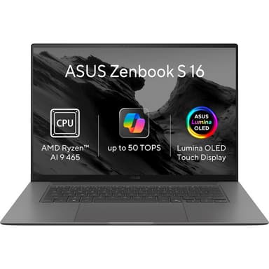 ASUS Zenbook S 16 (UM5606GA-OLED592XZ) šedý