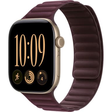 Apple Watch 42/41/40/38mm burgundsky červený magnetický ťah M/L