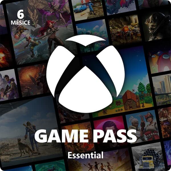 Microsoft Xbox Game Pass Essential na 6 měsíců