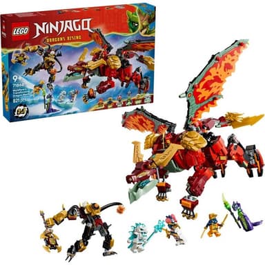 LEGO NINJAGO 71868 Wyldfyre a transformační dračí mech