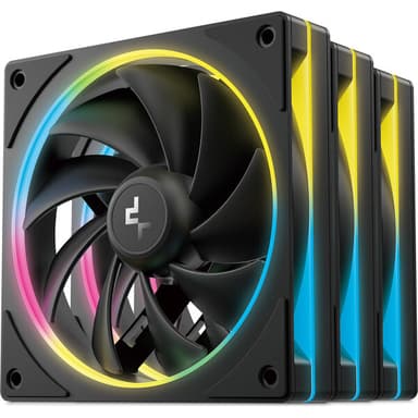 DEEPCOOL FD12 SE 3v1 3x120mm ARGB černá