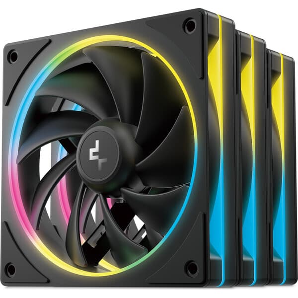 DEEPCOOL FD12 SE 3v1 3x120mm ARGB černá