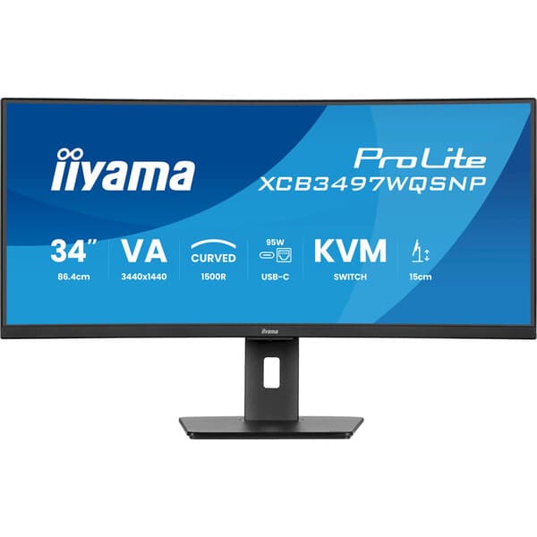 iiyama ProLite XCB3497WQSNP-B1 monitor 34"
