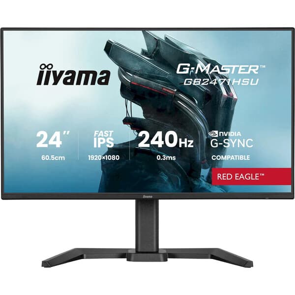 iiyama G-Master RedEagle GB2471HSU-B1 herní monitor 24"