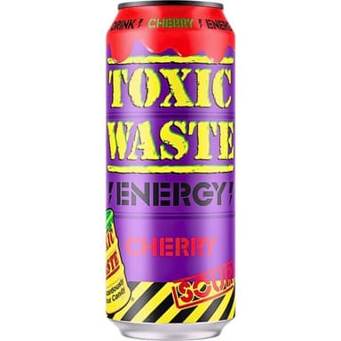 Energetický nápoj Toxic Waste Energy - Třešeň 500 ml