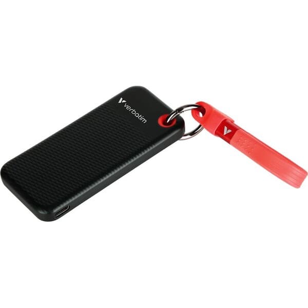 Verbatim Pocket externí 512GB USB-C černá/červená