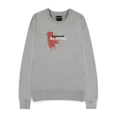 Mikina Difuzed Chainsaw Man – Power Grey Melange L