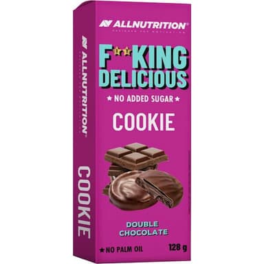 Ostatní značky Sušenky F**KING Delicious Cookie - Dvojitá čokoláda 128 g