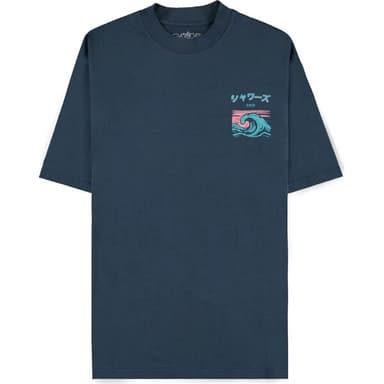 Difuzed Tričko Pokémon - Navy Vaporeon (Loose Fit) XL