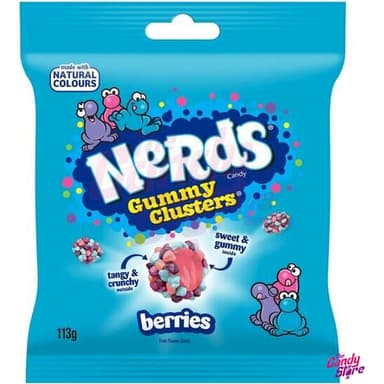 Ostatní značky Bonbony Nerds Clusters - Lesní plody 113 g