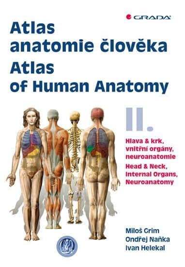 Atlas anatomie člověka II. Hlava a krk, vnitřní orgány, neuroanatomie