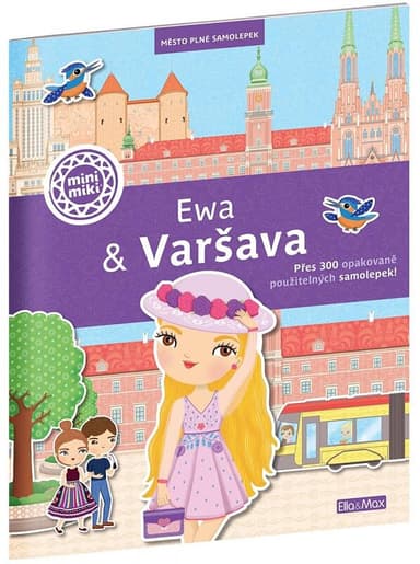 Ewa & Varšava Město plné samolepek