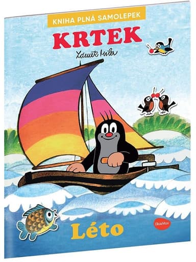 Krtek a Léto Kniha plná samolepek