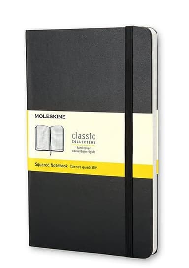 Moleskine Zápisník S čtverečkovaný černý
