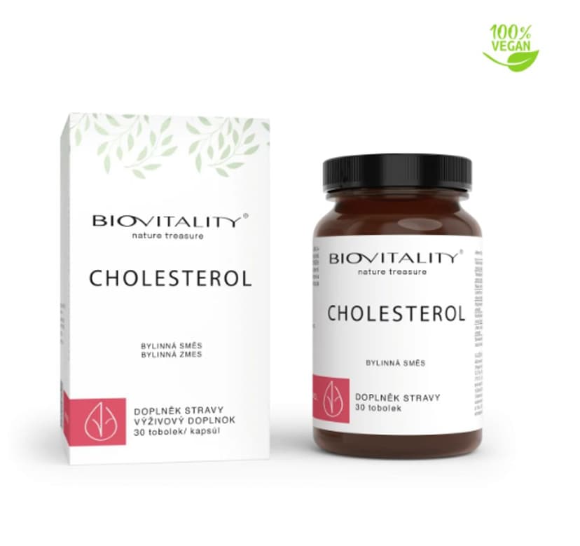 Topvet Cholesterol - tobolky Bylinná směs pro udržení rovnováhy a optimální hladiny cholesterolu